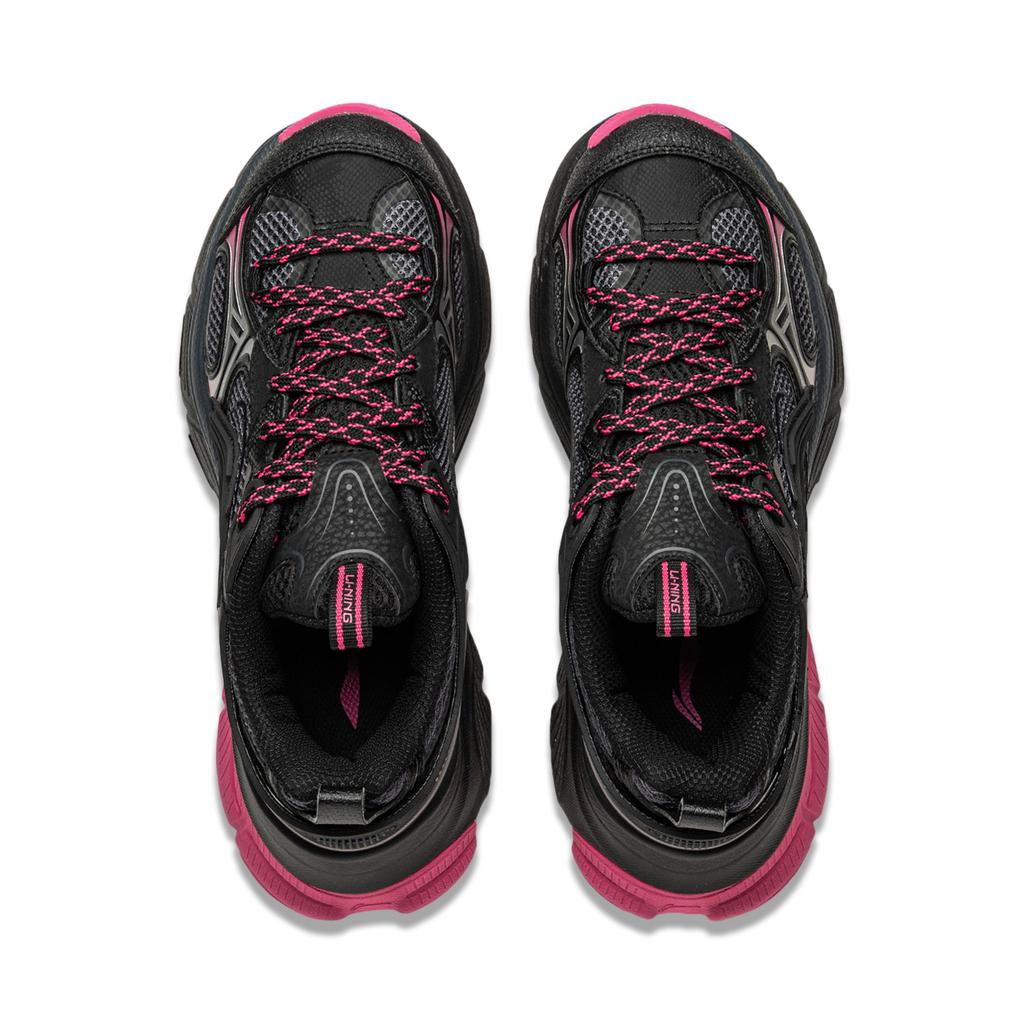 Li Ning Xingji Chunky Sneakers Women's Low top Black AGCU372-4