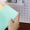 2 Stück Schlanke Transparente Buchstützen - Langlebiger Schreibtisch-Organizer aus PP-Kunststoff für Büro & Bibliothek, Kreativer Unsichtbarer Buchständer Poliert