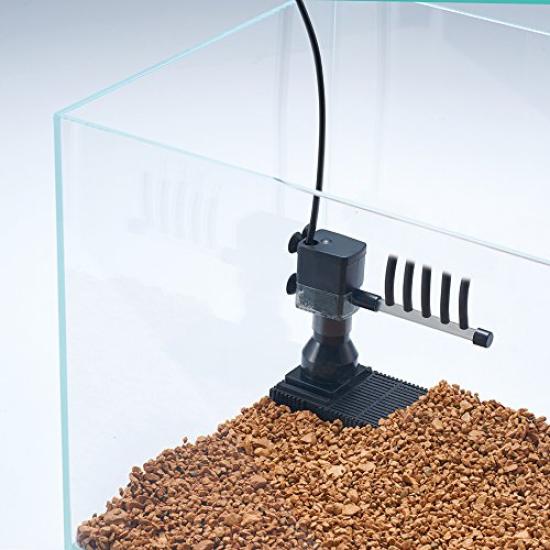 GEX AQUA FILTER Aqua Terrarium Maker Water Distribution Pipe with Flow Rate Adjustment Compact Bottom Filter for Terrariums Function, Design,