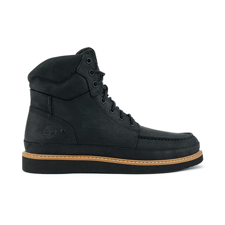 Timberland Men's Newmarket Mid Lace-Up Boot Black Full Grain A698FW02
