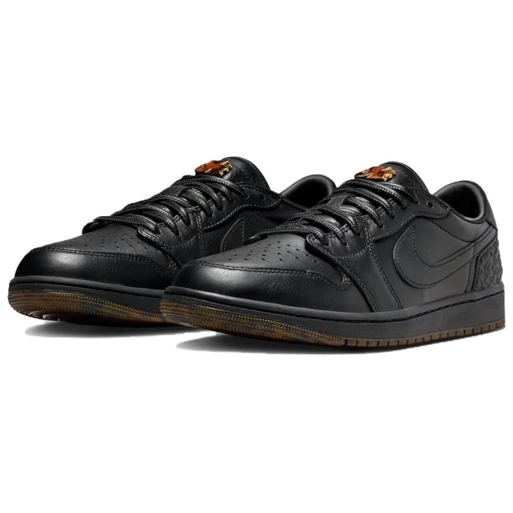 Jordan Air Jordan 1 Low top Vintage Basketball Shoes Men's Black IO3147-001