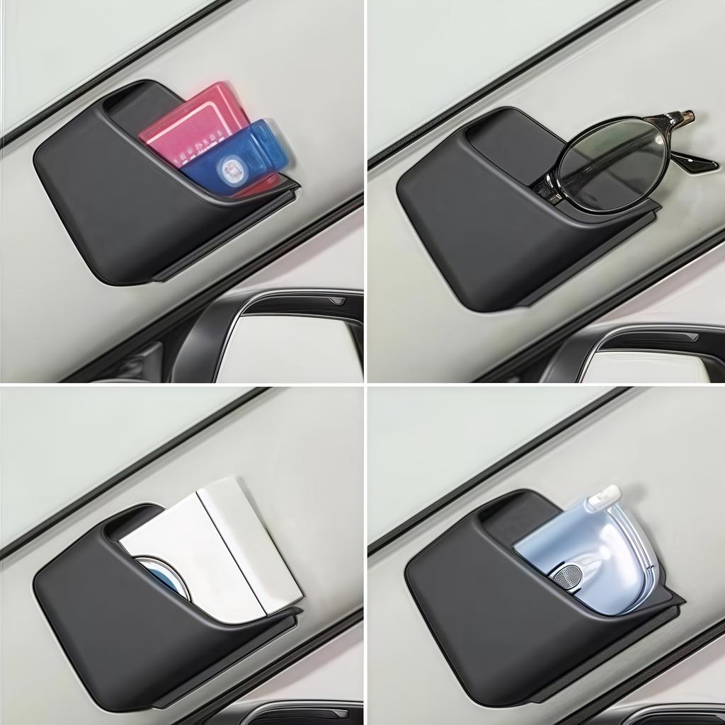 Auto Sonnenbrillen Organizer Brillenhalter Werkzeuge 2 Stück Handy Organizer Aufbewahrungsboxen Halter Tasche Universelles Zubehör