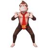 Super Mario Bros Donkey Kong Cosplay Costume For Kids And Adults With Gorilla Head Mask For Halloween Party