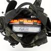 Mochila de pesca multifuncional impermeable para pesca, escalada, senderismo y acampada: práctica bolsa de almacenamiento para aparejos con múltiples compartimentos