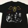 AEROSMITH Get Your Wings S234XL Unisex Black TShirt Unisex T-Shirt Graphic Tee