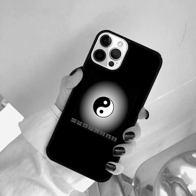Acht Trigramme Tai Chi Yin Yang Handyhülle Cover Für iPhone 17 Air 15 Pro MAX 16 Plus 14 11 12 13