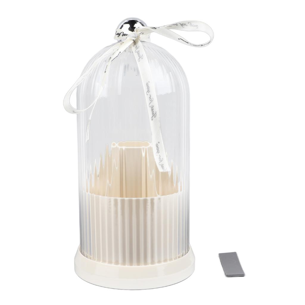 Makeup Brush Storage Holder 360 Degree Rotatable Makeup Organizer Dustproof Waterproof Holder for Lipstick Cosmetic