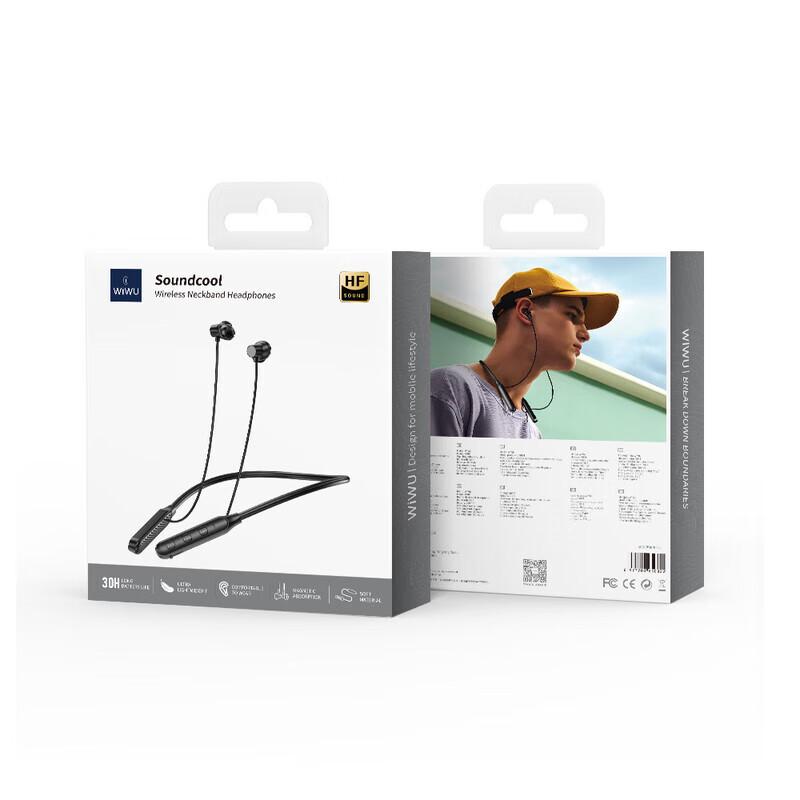 Weiwushengku GB01 Neckband Wireless Bluetooth Sports Headphones