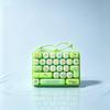 26 Key Keyboard Fidget Toy Keycap Clicker Keychain Portable Stress Relief Gift for Kids Adult Friends