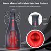 Automatic Inflatable Male Masturbator Cup Vibration Deep Throat Blowjob Sex Machine Adult Sex Toys for Men Penis Masturbation