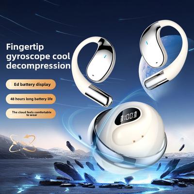 Translation Bluetooth Earphone Hanging Ear Ear Extra Long Standby Bone Conduction Earphone