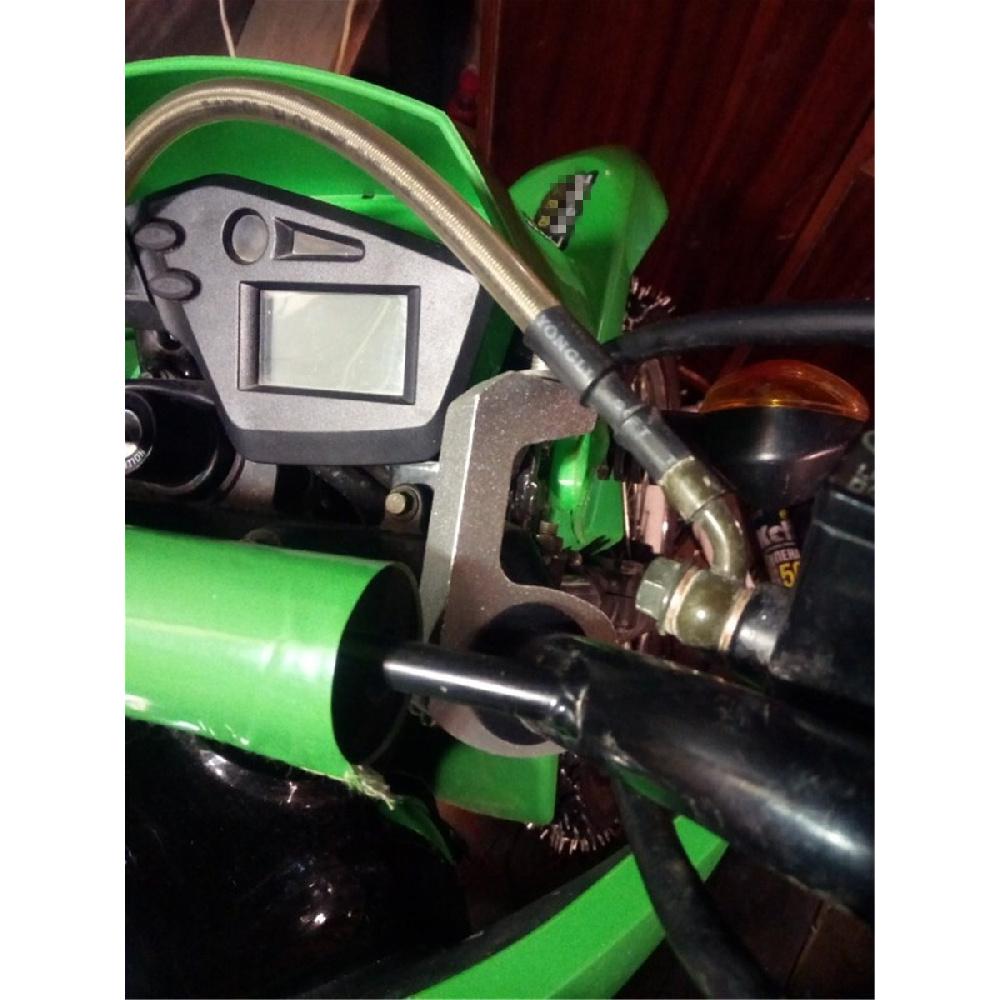 Universal Motorcycle Handguard Bracket Mounting Securing Clip 22 / 28Mm Handle Retrofit Bracket Hand Guard Parts