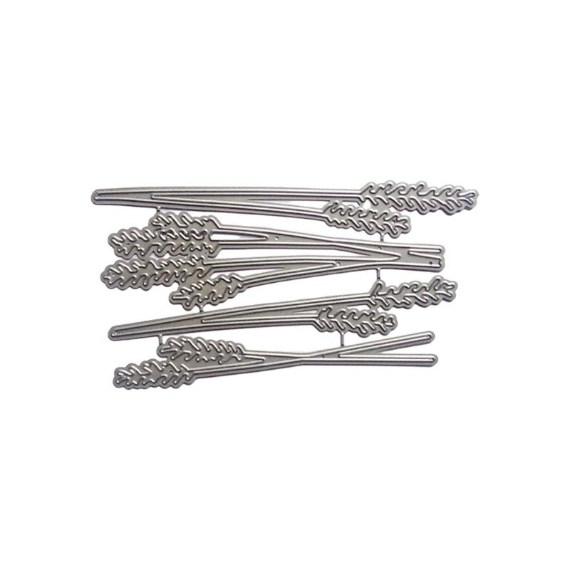 Lavender Metal Cutting Dies DIY Craft Carbon Steel Embossing Template Stencil Scrapbooking for Card Die Cuts Mold Decor