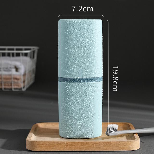 Portable Toothbrush Cup Student Dormitory Toothbrush Bucket Wash Cup Travel Mug Toothpaste Toothbrush Storage Box