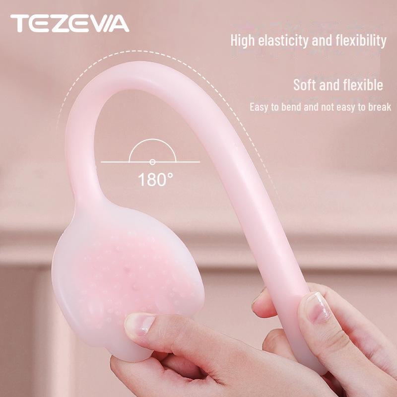 Tezewa Silikon-Massagebrett für Ganzkörper-, Nacken- und Schulter-Meridiantherapie