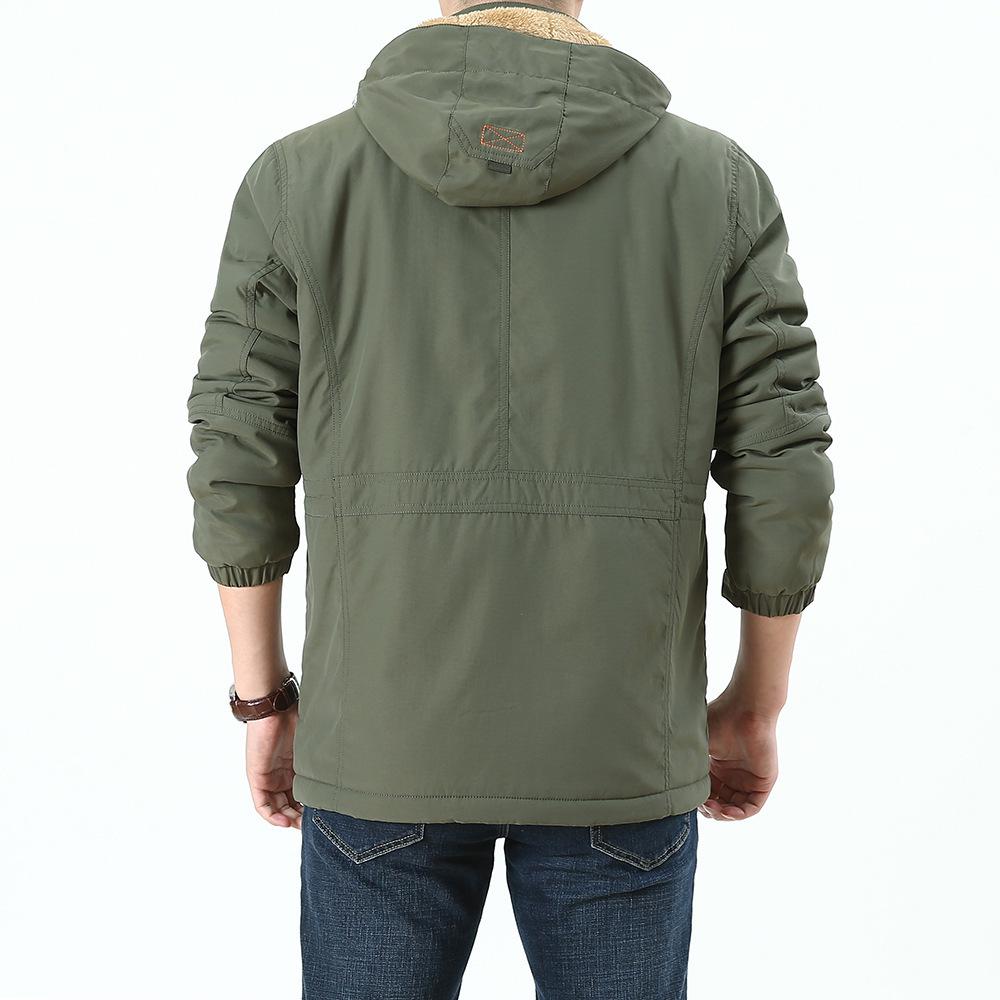 Autumn And Winter Jacket Men 'S Casual Outdoor Waterproof Breathable Plus Velvet Jacket Jacket Men