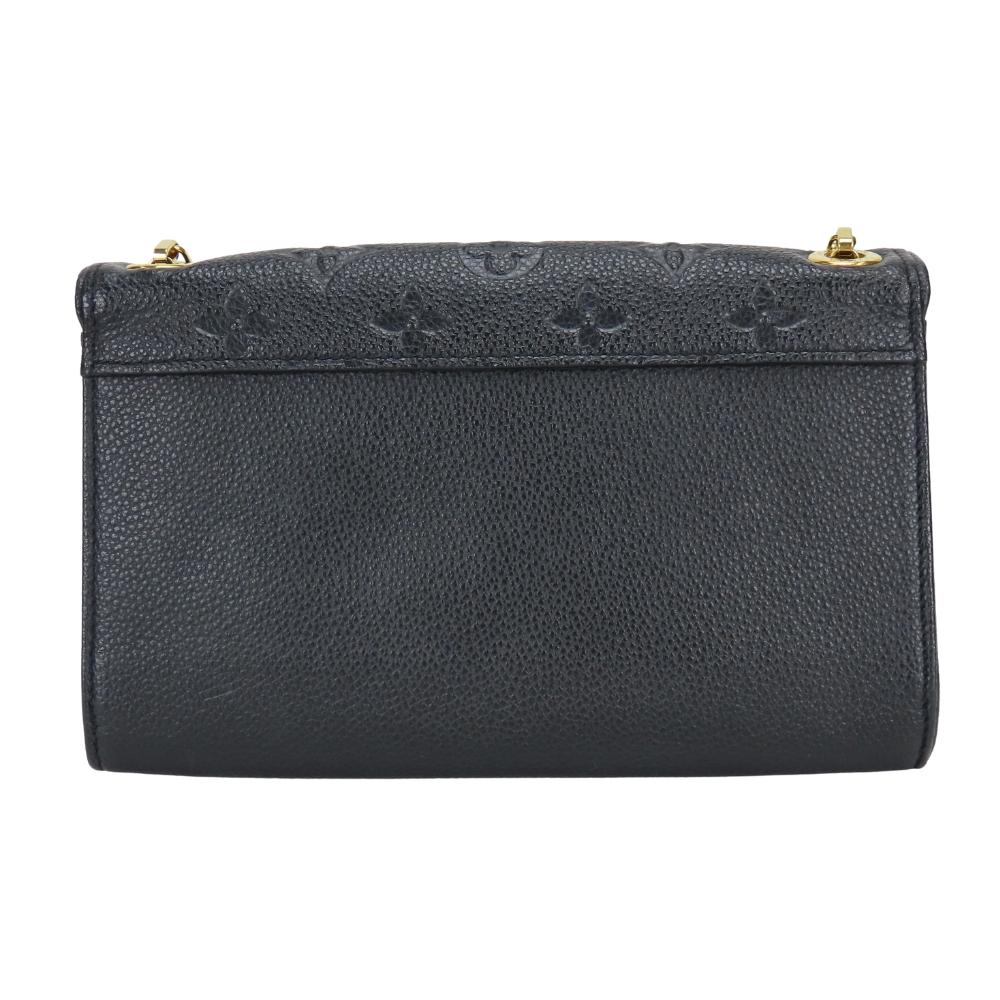Used LOUIS VUITTON Shoulder Bag Pochette Saint-Germain M60638 Monogram Ann Platt Noir Chain Wallet