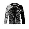 Retro And Fashionable 3D Printed Men's Autumn Thin Round-neck Top, Harajuku Street Fashion Men's Top, Casual And Fashionable
