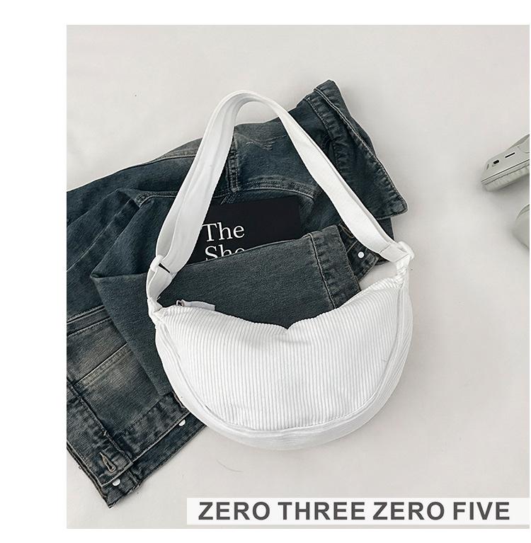 New Fall Winter Trendy Dumpling Bag Lightweight Small Crossbody Bag Underarm Shoulder Bag Women