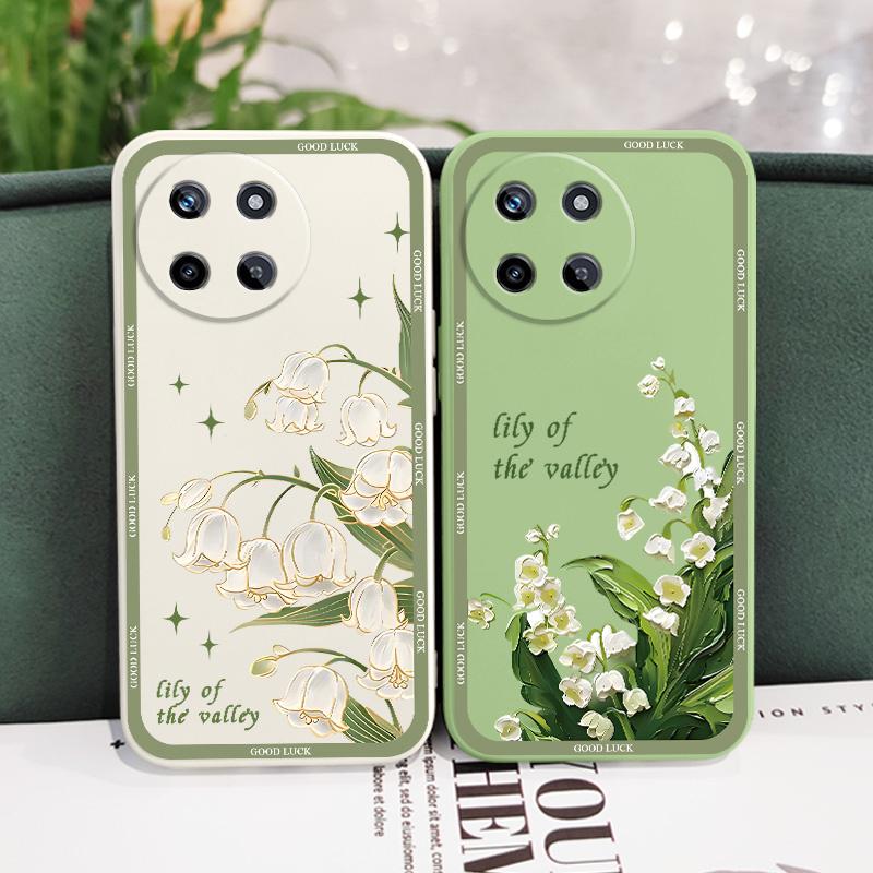 May Bells Phone Case For OPPO Realme 12 11 10 9 9i 8 8i 7 Pro Plus C35 C21Y C25Y C25 4G 5G Liquid Silicone Cover