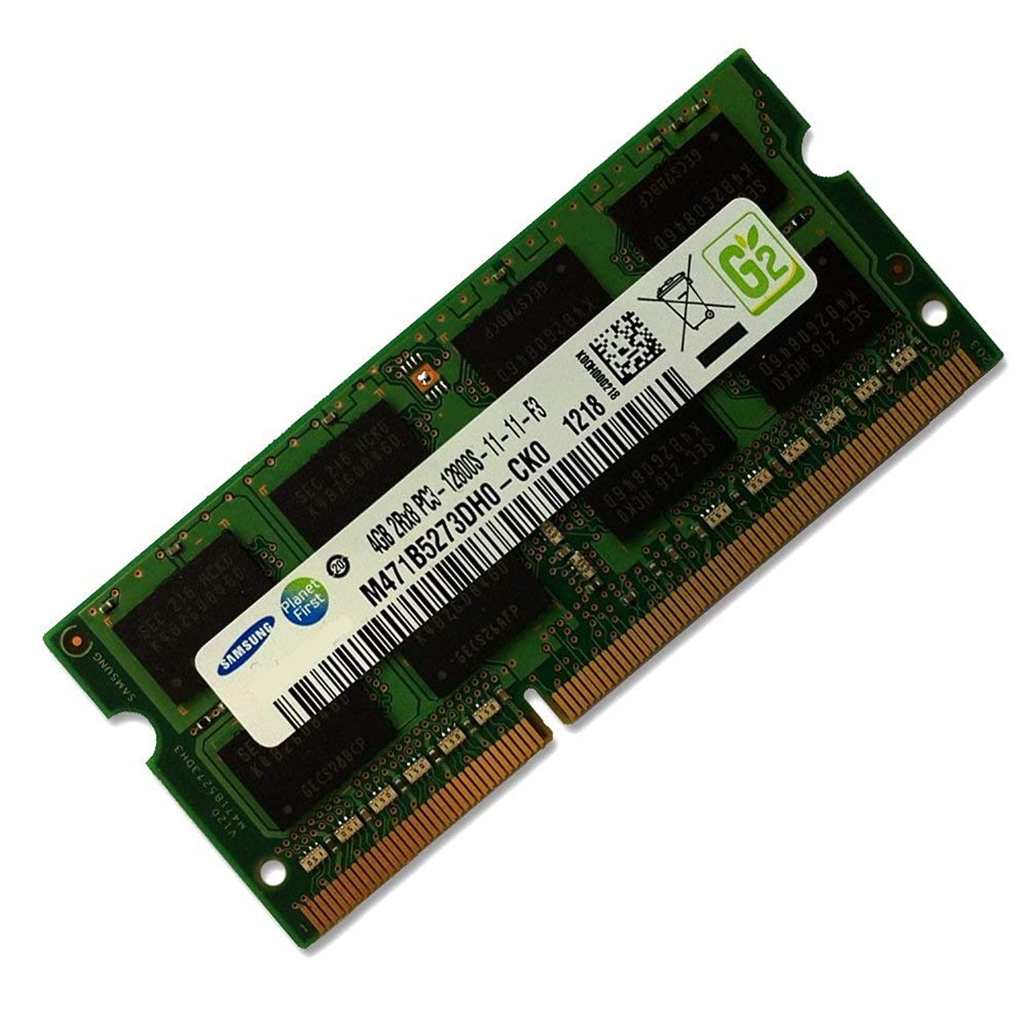 

Samsung 4GB Laptop Memory Expansion DDR3-1600 / PC3-12800 204-pin DDR3-SDRAM S.O.DIMM 1.5V