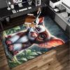 Mysterious Little Monster Office Rug Chair Mat, Game Carpet, Suitable for Front Door, Bedroom, Living Room, Desk, Holiday Gift