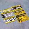 Reflective Motorcycle Decals - Personalized 'Don't Touch My Motorcycle' Stickers