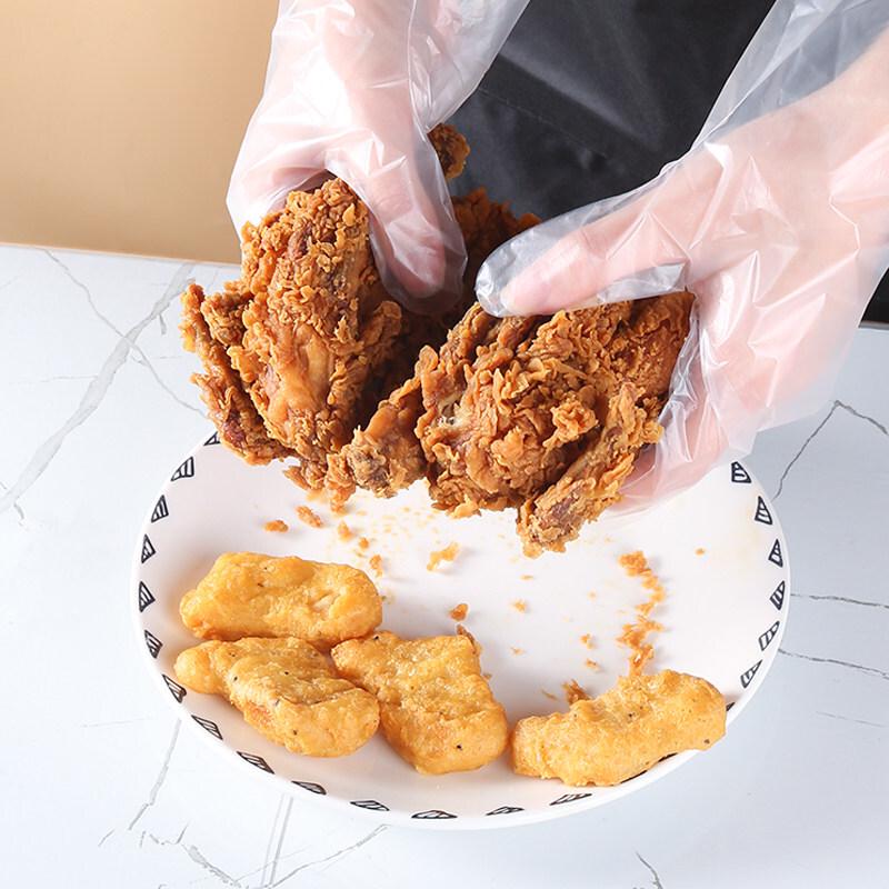 ZISIZ Disposable Food-Grade PE Gloves