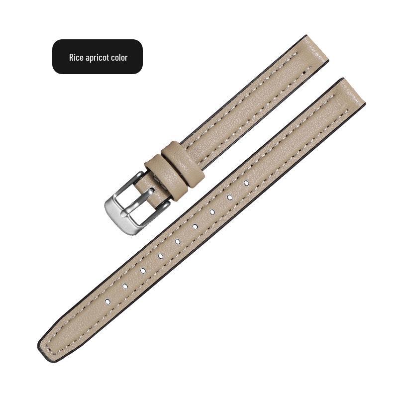 Colorful Small Silicone Watch Band, Plain Weave Design, Quick Release, Ladies' Style, 10/12/14/16mm Universal Fit