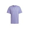 T-shirt met verlaagde schouders Heren Paars HE4367