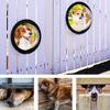 Durable Acrylic Fence Window Upgrade Pet's View Transparent Wide Application Pet Fence Window Dogs Accessories