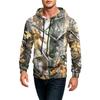 Men's Printed Loose Fit Hoodie with Pocket and Drawstring Casual Sweatshirt