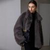 Autumn and winter new artificial fur coat