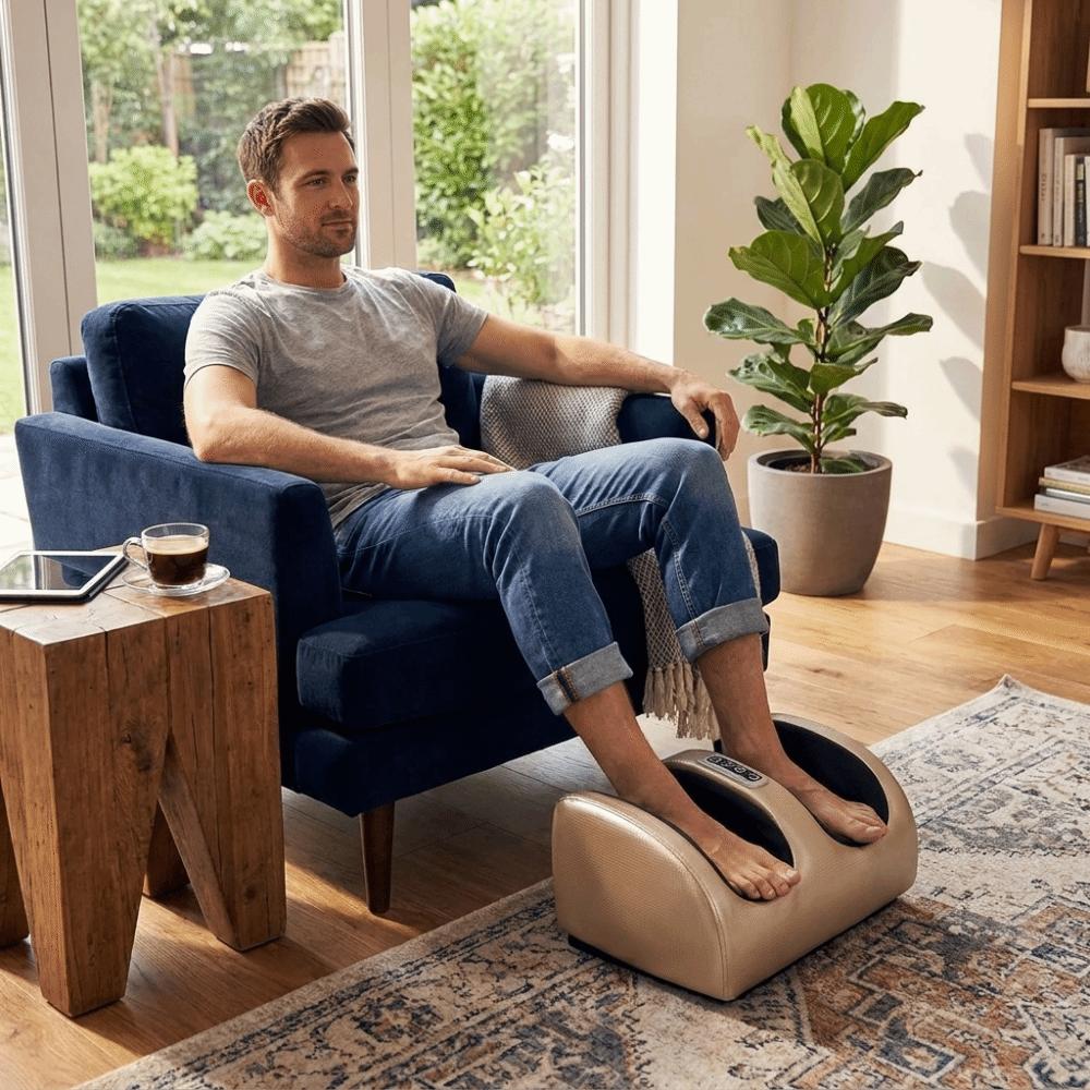 Infrared Heating Shiatsu Massager Roller Design Heated Foot Massager for 24W/12V Health Care