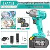 Germany Model 6802 Universal Brushless Impact Wrench for Auto Repair with Lithium Battery