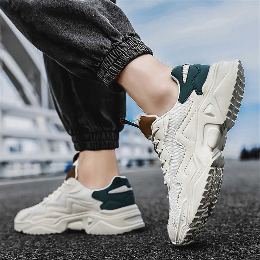 Fashion Thin Heel Round Nose Sneakers Woman White Vulcanize Women's Shoes Luxury Women's Original Tennis Sports Loofers Mobile