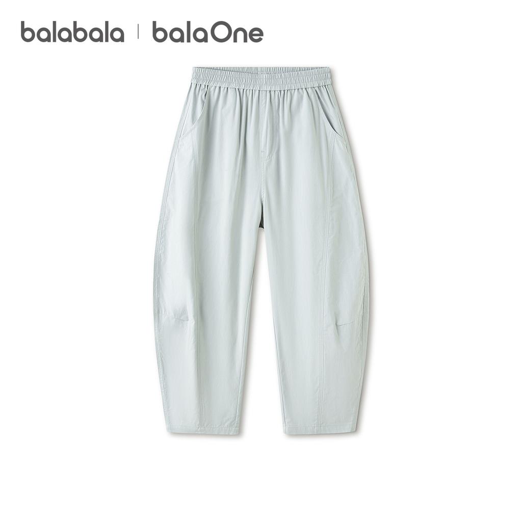 Balabala Boys and Girls Thin Pants Curved Knife Pants