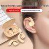 Bone Conduction Wireless Bluetooth Earbuds with Digital Display & Touch Control