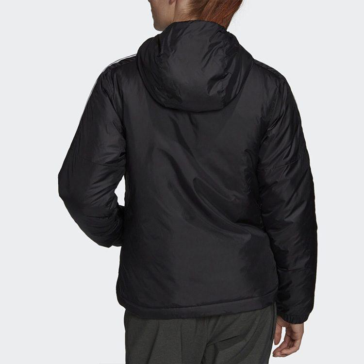 Adidas Essential Puffer Jackets Women's Black Hooded Moderate Other GH4598