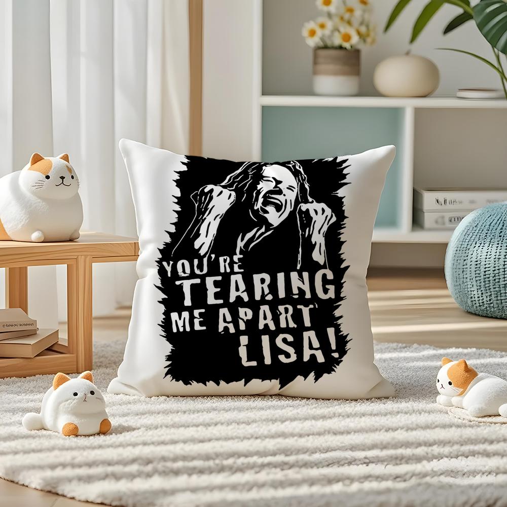 The Room TTommy Wiseau Pillow Case Silky elegant Comfort Sofa Bed Invisible zipper