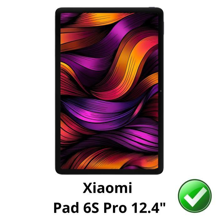 Displayschutzfolie - Phonillico - Xiaomi Pad 6S Pro 12.4" - 2er-Pack - Kratzfest - Ultradünn