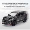 1/24 Scale Patrol Diecast Alloy Car Model Off-road Vehicle SUV Toy Car with Light and Sound Pull Back Toy Collection for Kids Adults Gifts