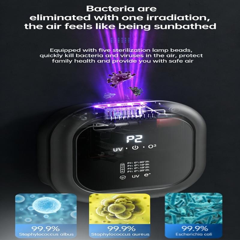 Small Bedroom Cleaner Purifying Device Energy Efficient Kitchen Air Purifying Machine ABS Texture for Car and Home