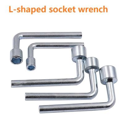 Steel L-Shaped Socket Wrench Hand Repair Tools Maintenance Tool Hexagonal Wrench Sleeve Multi Triangle Hex Key Spanner Plumber
