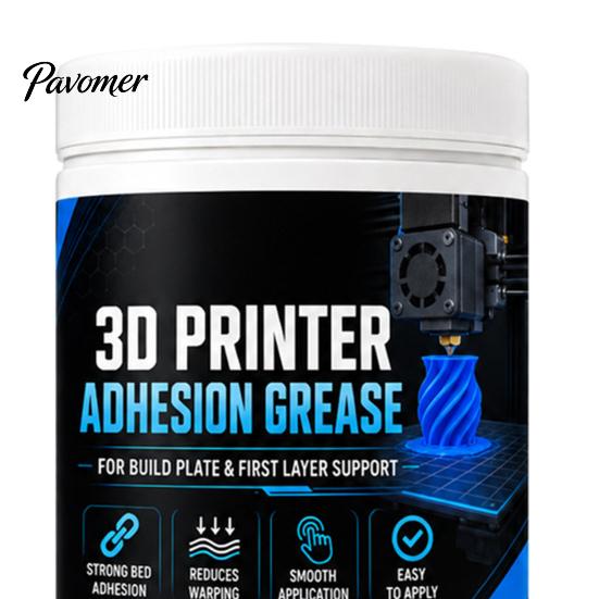 3D Printer Bed Adhesive Adhesion Paste, Anti-Warping Excellent Printing Accessories Grease, Reliable Filament Bonding on Surfaces Consistent