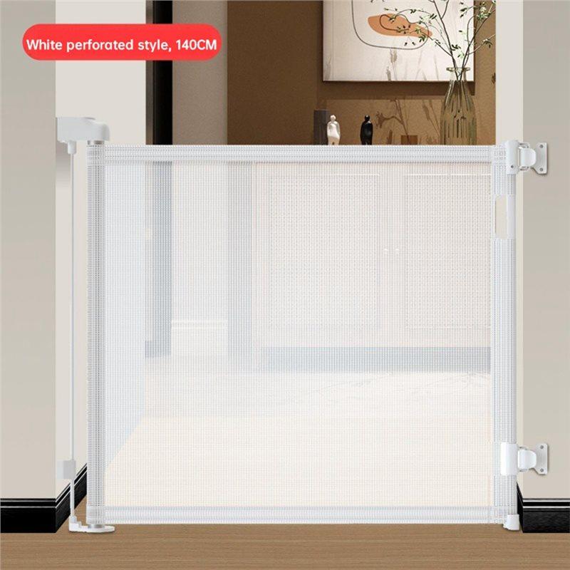 For Retractable Baby Gate Extension Kit- 55" W X 33" H Replacements For Retractable Gates White