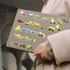 Waterproof PVC Graffiti Stickers 50PCS Engineering Vehicle Stickers, Construction Truck Reward for Teachers Decals, Colorful DIY Craft Supplies