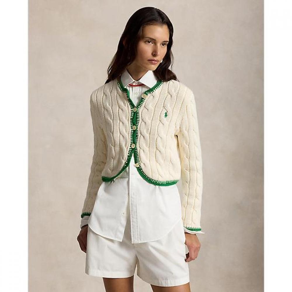 

Polo Ralph Lauren Women S Cable Knit Crop Cardigan wmpoSwendw20593101