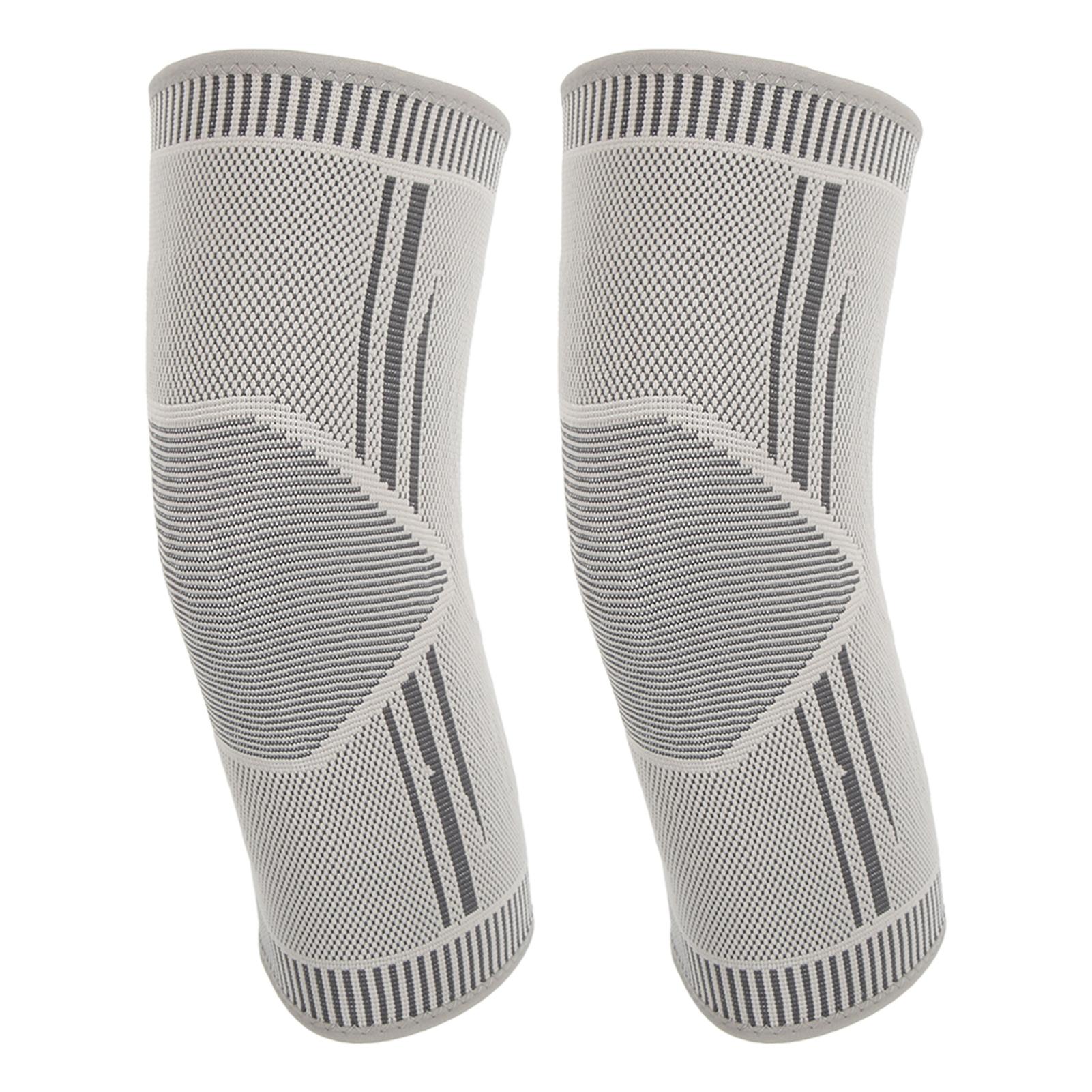 

1 Pair Knee Support Brace Graphene Double Side Wormwood Natural Heating Cold Protection Knee