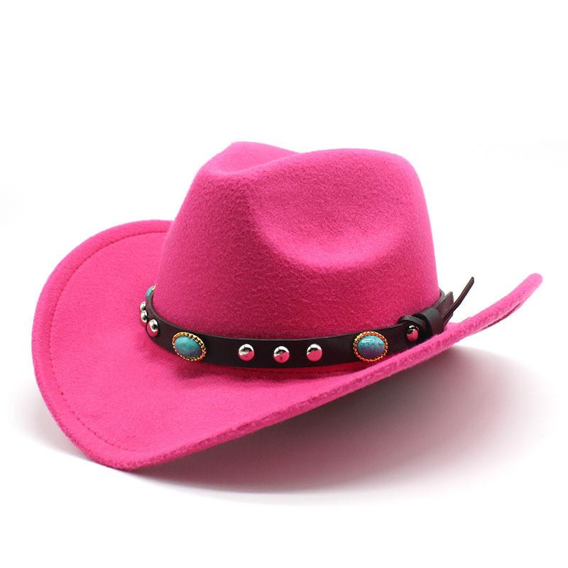Classic Cowboy Fedora Hat For Men Women With Sun Protection And Breathability